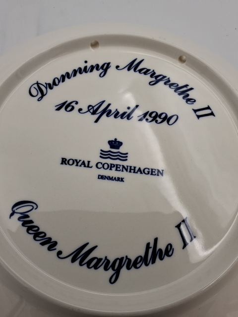 Dronning Margrethe 2, Royal Copenhagen platte